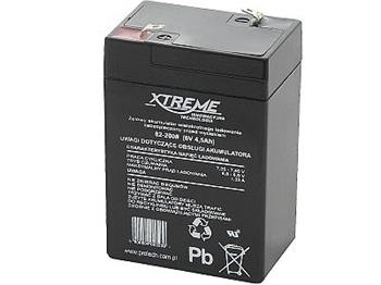 Gelová baterie 6V 4.5Ah Xtreme Akumulátor