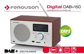 FERGUSON DAB+ 150 RADIO, USB, RDS, SD