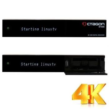 OCTAGON SF4008 Triple 4K E2 UHD 3x DVB-S2X