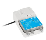 ALCAD AI-223 zosilňovač, 1 vstup TV, 2 výstupy, spätný kanál 0-65 MHz