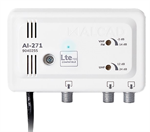 ALCAD AI-271 zosilňovač, VHF/UHF, 2 výstupy, 102 dBµV