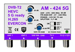 Anténní zesilovač EVERCON AM-424 5G 40dB 2TV