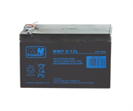 Batéria olovená 12V/9Ah Long life MW Power MWP 9-12L gélový akumulátor, životnosť až 12 rokov