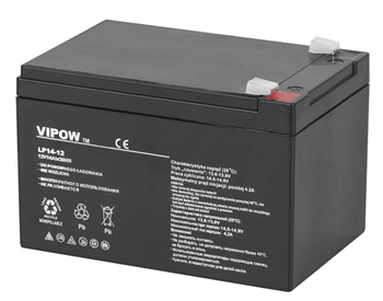 Baterie olověná 12V / 14Ah VIPOW BAT0217 gelový akumulátor