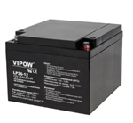 Baterie olověná 12V / 26Ah Vipow LP-2612  gelový akumulátor