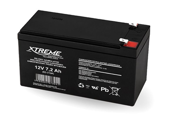 Baterie olověná 12V / 7,2Ah Xtreme 82-319 gelový akumulátor