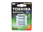 Baterie TOSHIBA NiMh R03/950mAh dobíjecí blistr 4ks