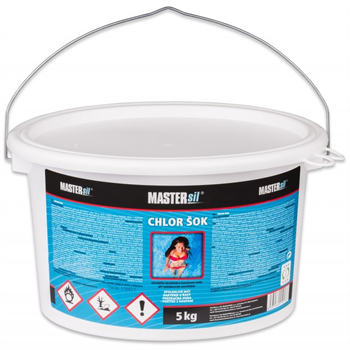 Bazén Chlor šok 5Kg MASTERsil