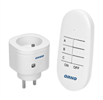 Bezdrôtová zásuvka s diaľkovým ovládaním ORNO OR-GB-440, 1+1, biela