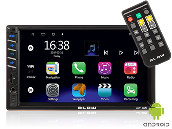 BLOW AVH 9920 Autorádio, Android 10, MP3, USB, SD, FM, WiFi, GPS