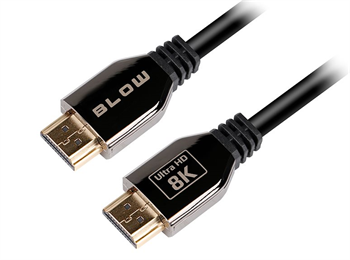BLOW Kabel HDMI-HDMI 1,5m PREMIUM, black, gold, 8