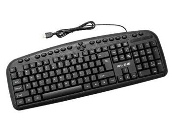 BLOW Počítačová klávesnice KP-116, USB černá