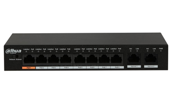 Dahua Switch PFS3010-8ET-96 8x 100Mb, 2x GbE
