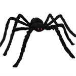 Dekorácia Halloween obrí pavúk 90 cm čierna Malatec 21832
