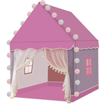 Dětský stan s LED osvětlením Kruzzel 22653 růžový