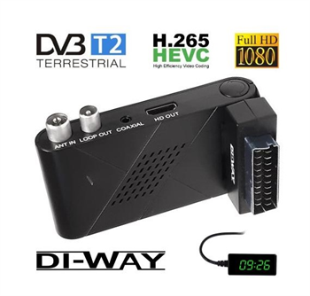 DI-WAY 2020 Mini DVB-T2 Hevc H.265