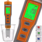 Digitálny vodný elektronický PH meter, merač kvality vody 4v1 s LCD displejom
