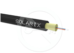 DROP1000 kábel Solarix 02vl 9/125 3,5mm LSOH Eca čierny 500m SXKO-DROP-2-OS-LSOH