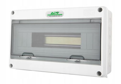Elektroinstalační rozvaděč Adelid APV-RH-15, 1x15M IP65, IK08