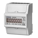 Elektroměr digitální na DIN lištu ORNO OR-WE-522, 80A, 3M, jednofázový, DIN TH-35mm