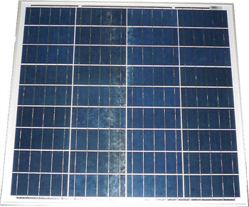 FVE Fotovoltaický solární panel 12V/60W 630x680x30mm, polykrystal