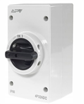 FVE Hlavný odpojovač Adelid APV 4P, otočný 32A 1200V DC, IP65
