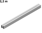FVE hliníkový AL profil H 40x40, délka 2200mm pro kladívkový šroub (T)