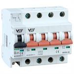 FVE odpínač integrovaný s vypínací spouští VCX CYKB63+MX+OFF PV 4P 32A 1000V DC