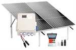 FVE sestava pro ohřev TUV, 3180W, 6x panel, Konstrukce do země, MPPT SAPRO SMART