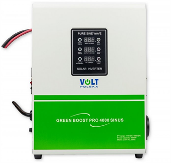 FVE Solární regulátor MPPT VOLT GREEN BOOST PRO 4000 SINUS 4kW pro FVE ohřev T