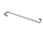 FVE strešný hák typu S 470 pre škridlovú krytinu s reguláciou, 470 mm, 25x4, 1.4016
