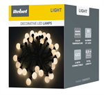 Girlanda reťaz guličky REBEL ZAR0571 30LED/8,8m, teplá biela, vonkajšia
