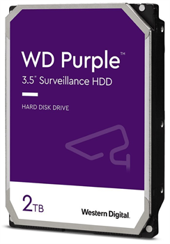 HDD 2TB WD22PURZ Purple 64MB SataIII 5400rpm 3RZ