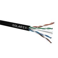 Instalační kabel Solarix CAT6 UTP PE Fca venkovní 500m/cívka SXKD-6-UTP-PE