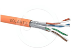 Instalační kabel Solarix CAT7 SSTP LSOH Cca-s1,d1,a1 1000 MHz 500m/cívka SXKD-7-SSTP-LSOH