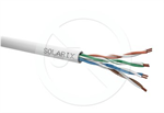 Inštalačný kábel Solarix licna CAT5E UTP PVC sivý 305m/box SXKL-5E-UTP-PVC-GY