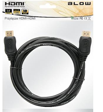 Kabel HDMI - HDMI 7m 1.4 ethernet AL/Mg , GOLD , z