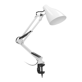 Kancelářská stolní lampa šroubovací ORNO VIRONE DIAN DL-13/W 60W, bílá