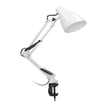 Kancelářská stolní lampa šroubovací ORNO VIRONE DIAN DL-13/W 60W, bílá