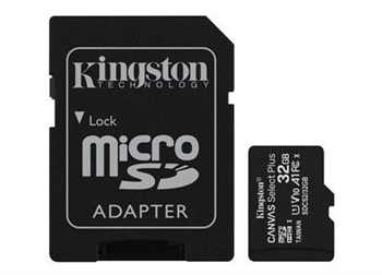 Kingston 32GB microSDHC Canvas Select Plus A1 CL10