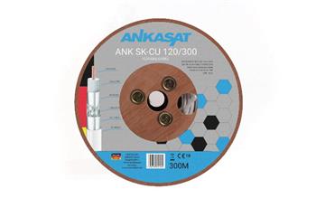 Koaxiální kabel Profi ANKASAT ANK SK-CU, 120/300m,