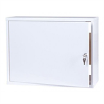 Kovový rozvádzač montážna skriňa 540*420*180 mm TPR-6, lesklá biela
