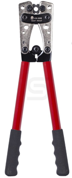 Krimpovací kleště NEKU na velké kabelové koncovky, 6-50mm2 CU i AL , HEX
