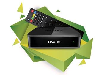 MAG 410 IPTV 4K UHD SET TOP BOX