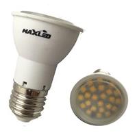 MAX LED LED žárovka E27 JDR 24 SMD 3.5W, teplá bílá