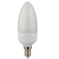 MAX LED LED žiarovka E14 C30 12 SMD 5W teplá biela