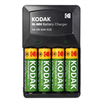 Nabíjačka batérií sada Kodak K620 + 4ks AA 2100mAh nabíjacia batéria, AA, AAA
