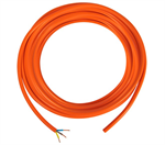 Napájecí kabel PVC 3x1,5 mm 10 m oranžový