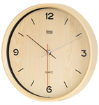 Nástenné hodiny TEESA TSA0048 30cm, imitácia svetlé drevo
