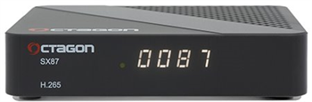 OCTAGON SX87 DVB-S2 + IP, H.265 Full HD